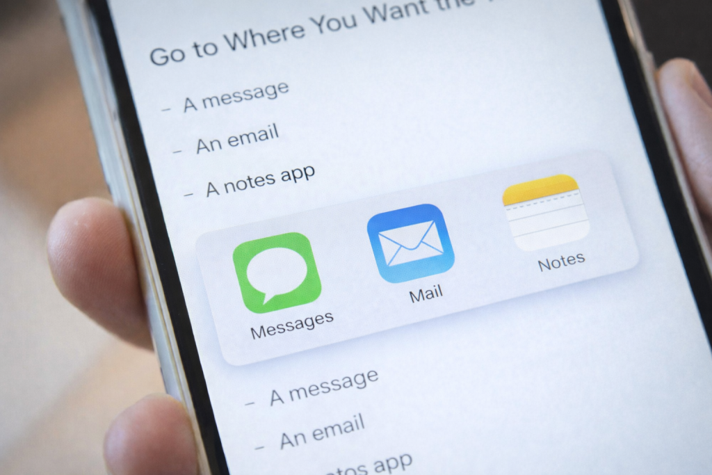 Go Where You Want the Text
