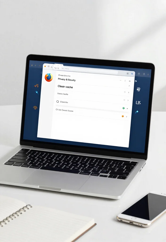 Beginner's Guide: How to Clear Your Cache and Improve Your Browsing - 4. Clearing Cache on Firefox 1