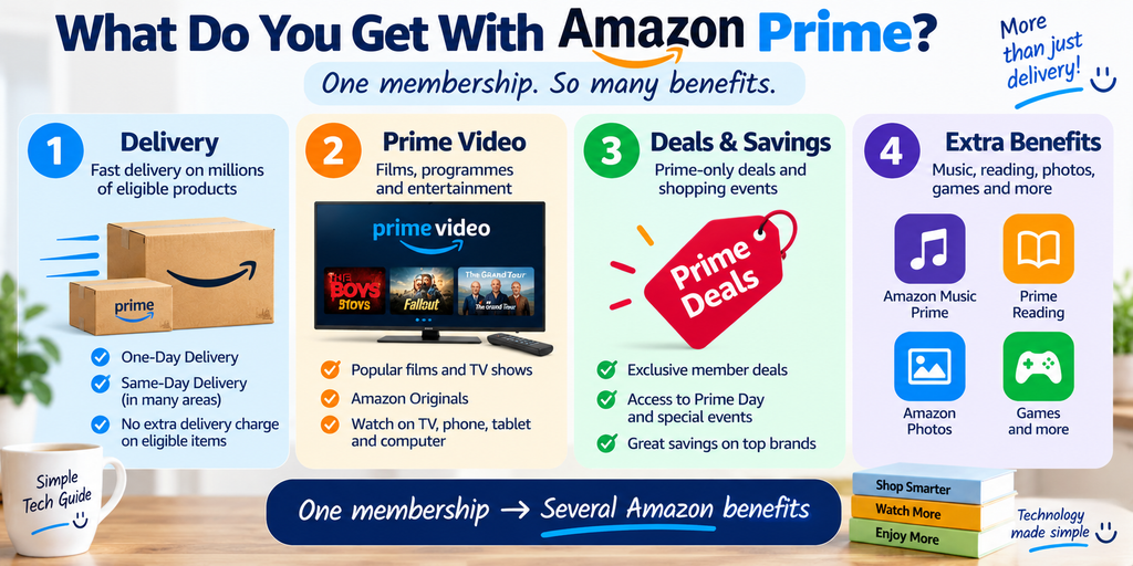  Amazon Prime benefits including delivery Prime Video deals and entertainment