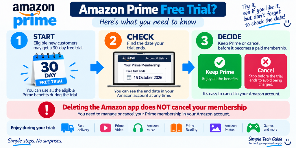  Amazon Prime free trial and cancellation explained for beginners