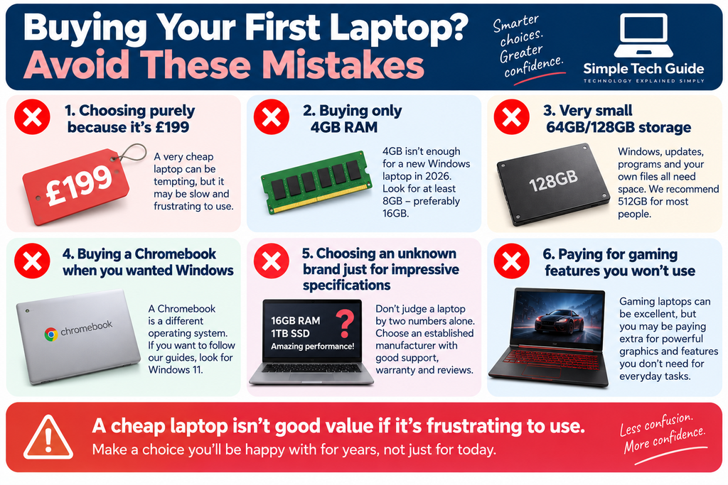 Six things beginners should look for when buying a laptop