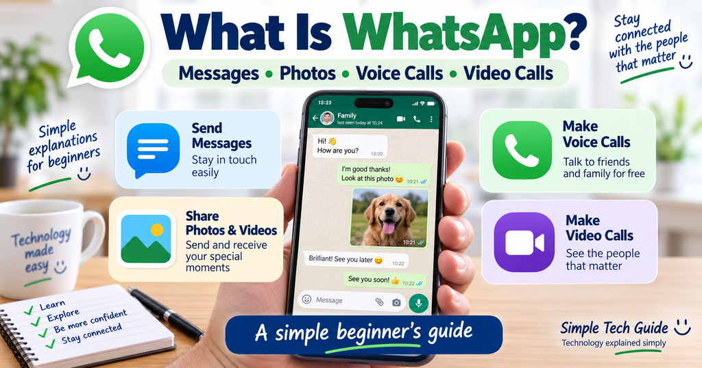 What is WhatsApp beginner's guide to messages photos and calls